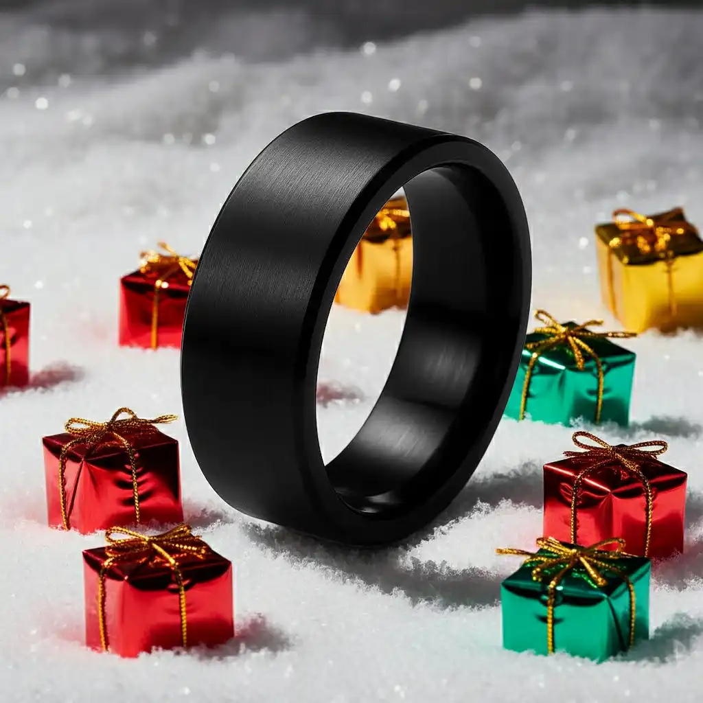 Memoring - Bague connectée noire mate – Image 3