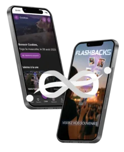 Visuel application Flashbacks