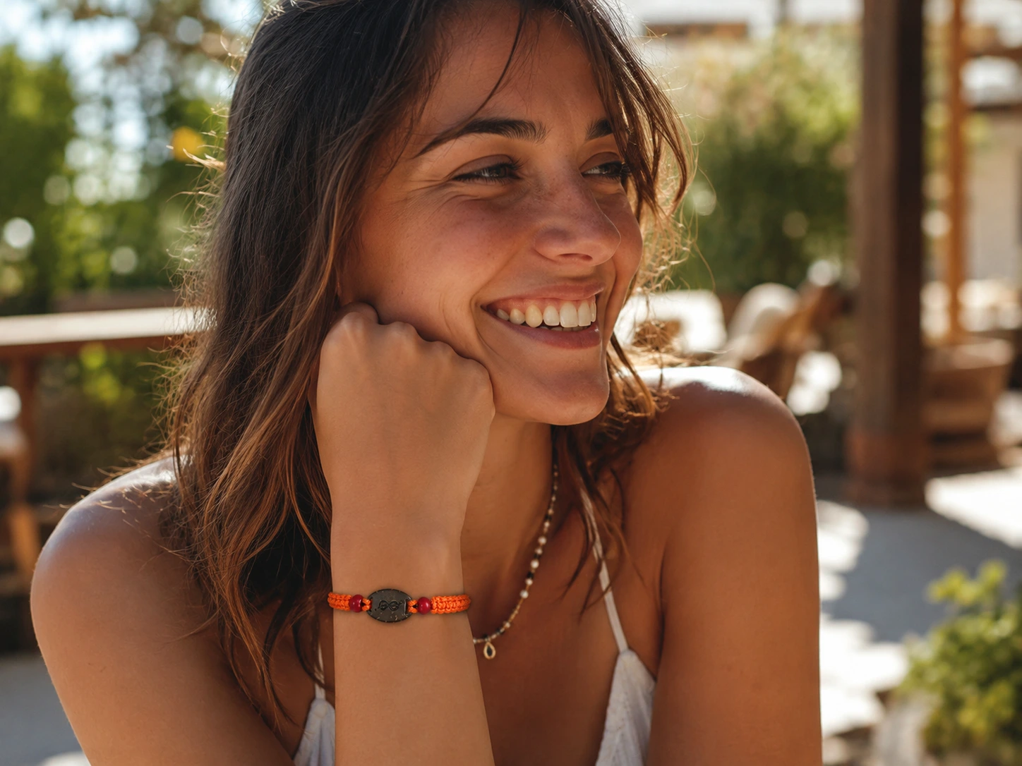 Memofesta Orange – bracelet connecté – Image 4
